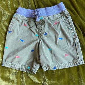 •SOLD• Carter’s Green Dinosaur Shorts 2T